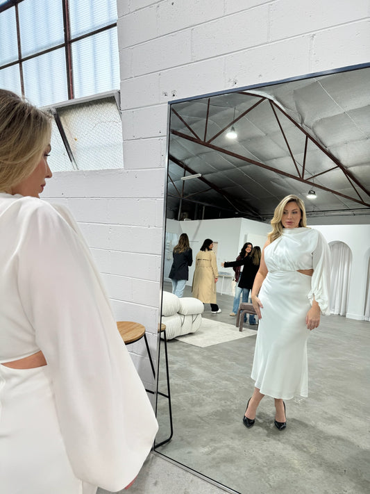 Olivia Maxi Dress - White