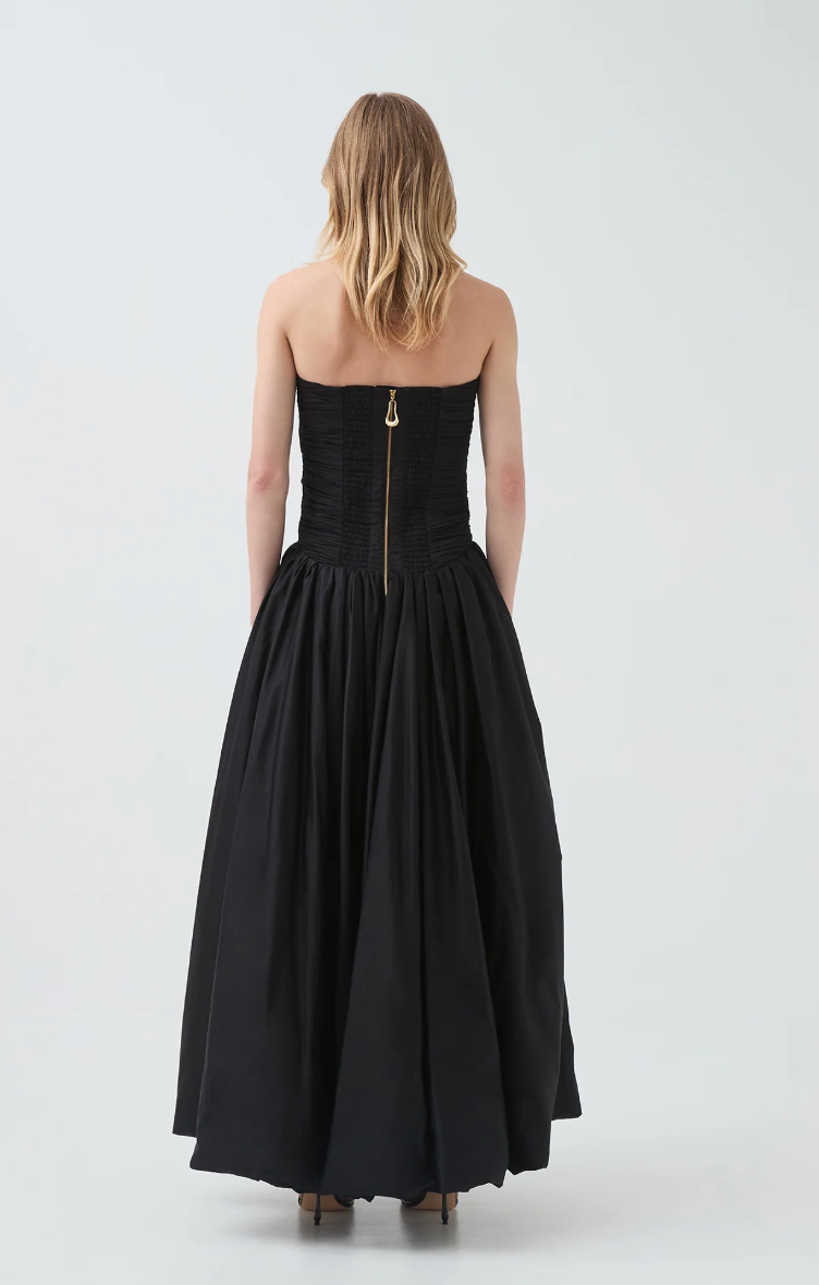 Violette Bubble Hem Maxi Dress