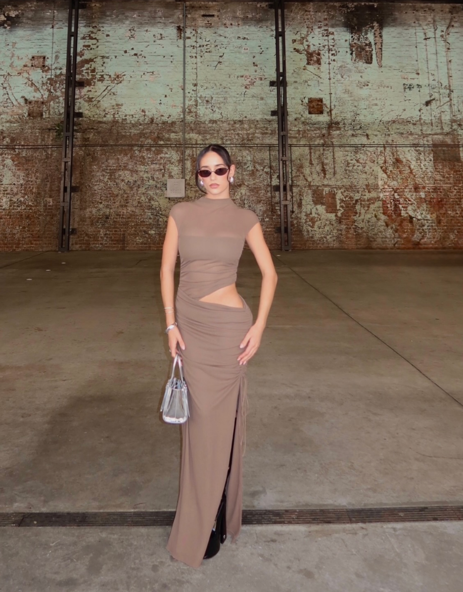 Milo Mesh Maxi Dress