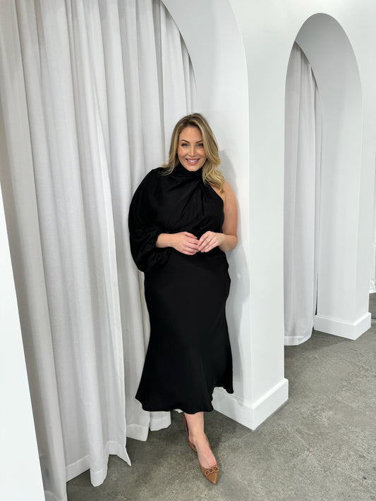 Olivia Maxi Dress - Black