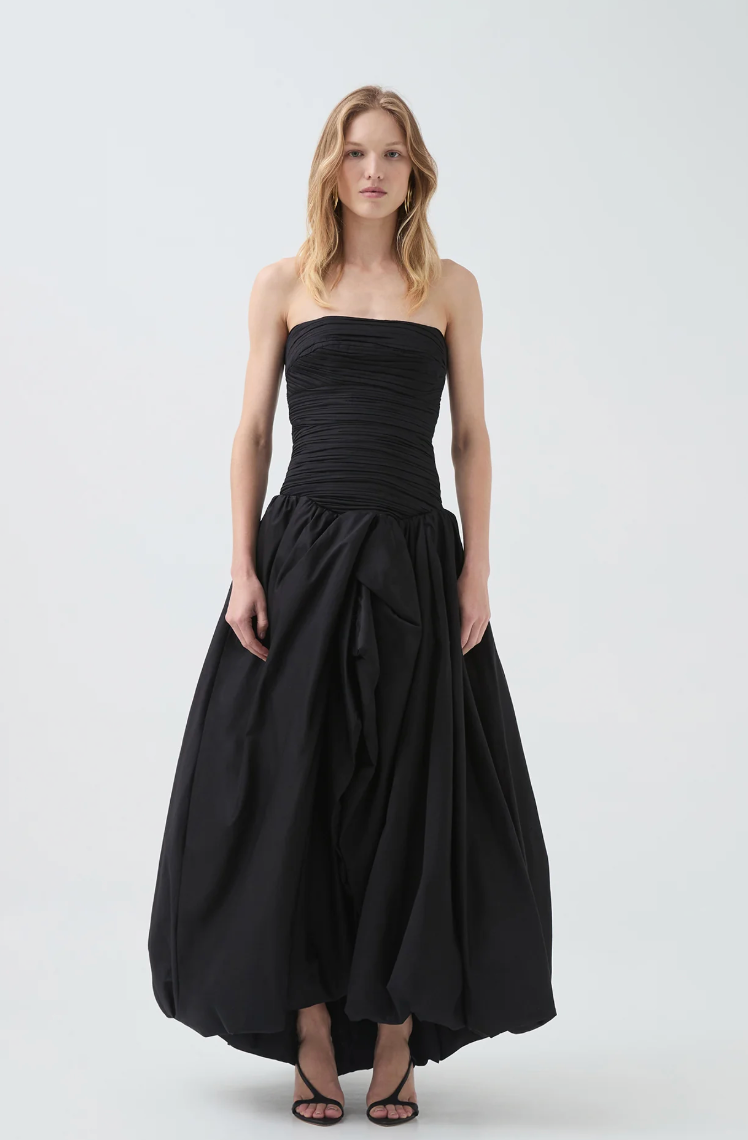 Violette Bubble Hem Maxi Dress