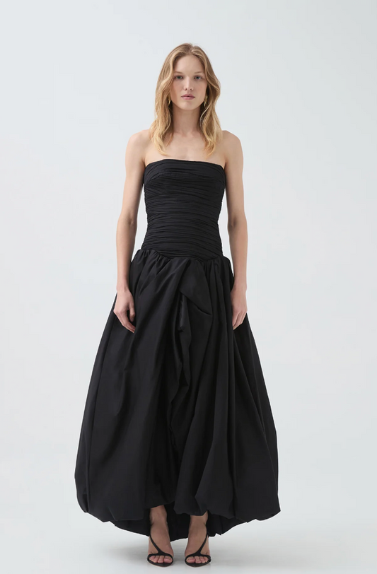 Violette Bubble Hem Maxi Dress
