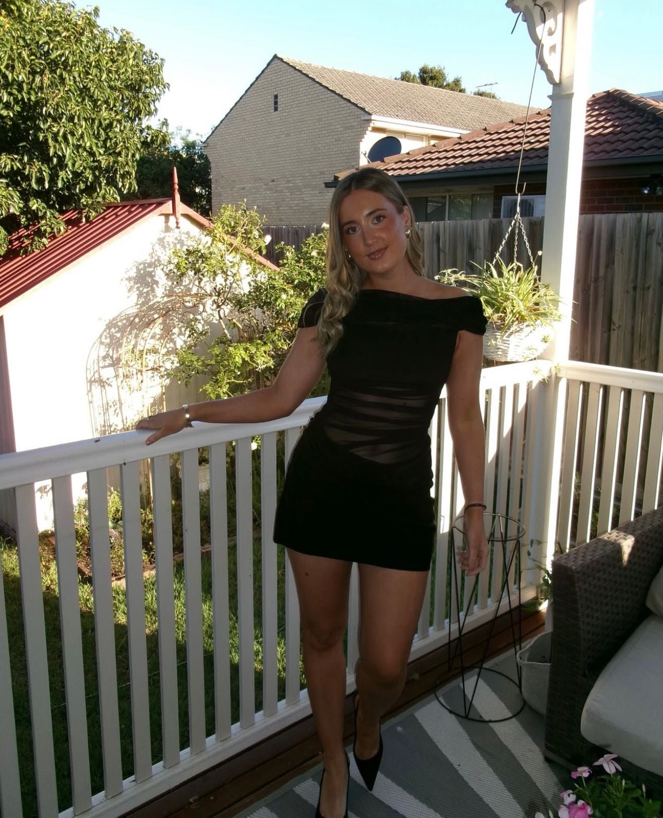 Nico Off Shoulder Mini Dress