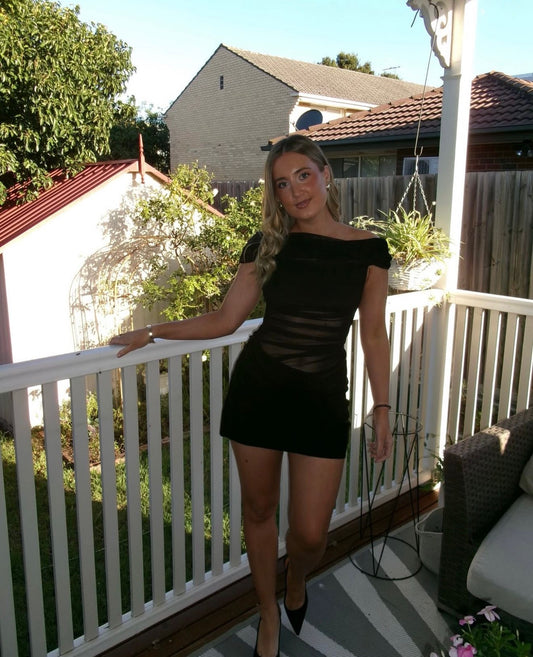 Nico Off Shoulder Mini Dress